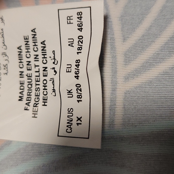 CACTUS tankini bottom  size 1x - Picture 3 of 4